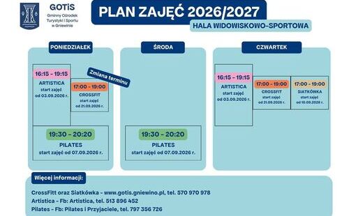plan zajeć 