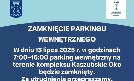 zamknięcie parkingu